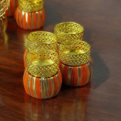 Damroo Shape Holding Tea Light Holder Set of 4